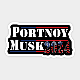 PORTNOY MUSK 2024 Sticker